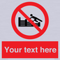 PL7405: Custom No climbing on groynes