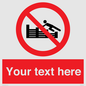 PL7405: Custom No climbing on groynes