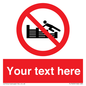 PL7405: Custom No climbing on groynes