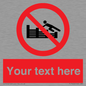 PL7405: Custom No climbing on groynes