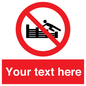 PL7405: Custom No climbing on groynes
