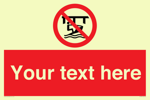 PL7407: Custom Do not use watercraft in the vicinity of piers