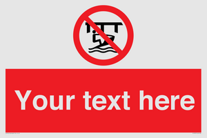 PL7407: Custom Do not use watercraft in the vicinity of piers