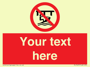 PL7407: Custom Do not use watercraft in the vicinity of piers