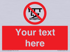 PL7407: Custom Do not use watercraft in the vicinity of piers