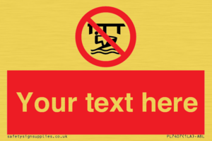 PL7407: Custom Do not use watercraft in the vicinity of piers