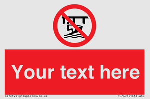 PL7407: Custom Do not use watercraft in the vicinity of piers