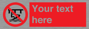 PL7407: Custom Do not use watercraft in the vicinity of piers