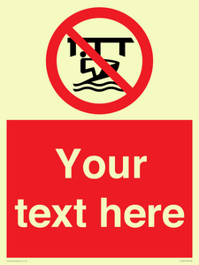PL7407: Custom Do not use watercraft in the vicinity of piers
