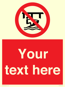 PL7407: Custom Do not use watercraft in the vicinity of piers