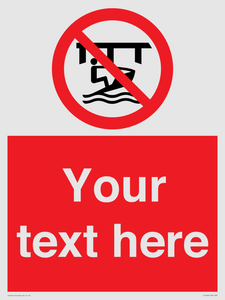 PL7407: Custom Do not use watercraft in the vicinity of piers