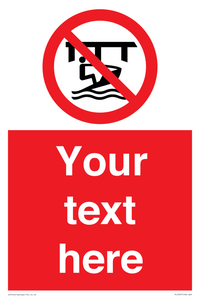 PL7407: Custom Do not use watercraft in the vicinity of piers