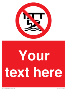PL7407: Custom Do not use watercraft in the vicinity of piers
