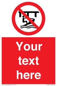 PL7407: Custom Do not use watercraft in the vicinity of piers