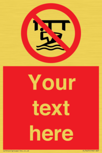 PL7407: Custom Do not use watercraft in the vicinity of piers