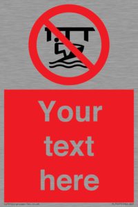 PL7407: Custom Do not use watercraft in the vicinity of piers