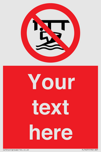 PL7407: Custom Do not use watercraft in the vicinity of piers