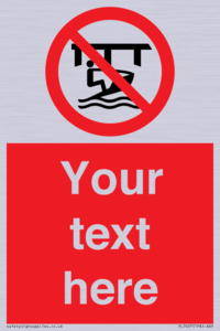 PL7407: Custom Do not use watercraft in the vicinity of piers