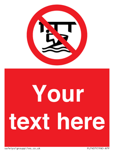 PL7407: Custom Do not use watercraft in the vicinity of piers