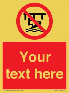 PL7407: Custom Do not use watercraft in the vicinity of piers