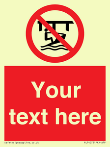 PL7407: Custom Do not use watercraft in the vicinity of piers