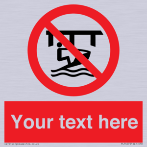 PL7407: Custom Do not use watercraft in the vicinity of piers