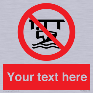 PL7407: Custom Do not use watercraft in the vicinity of piers