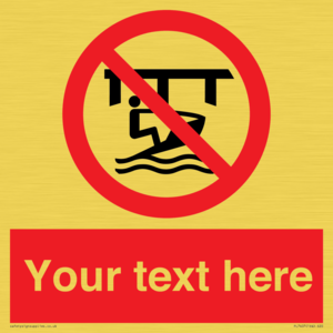 PL7407: Custom Do not use watercraft in the vicinity of piers
