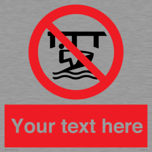 PL7407: Custom Do not use watercraft in the vicinity of piers