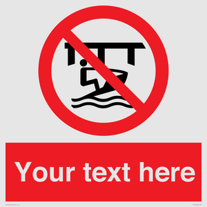 PL7407: Custom Do not use watercraft in the vicinity of piers