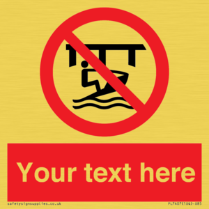 PL7407: Custom Do not use watercraft in the vicinity of piers