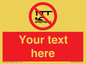 PL7408: Custom Do not swim in the vicinity of piers