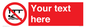 PL7408: Custom Do not swim in the vicinity of piers