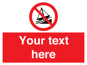 PL7409: Custom Do not launch watercraft