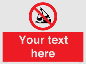 PL7409: Custom Do not launch watercraft