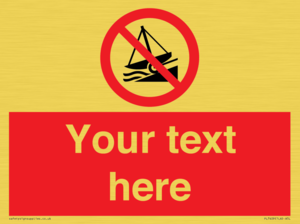 PL7409: Custom Do not launch watercraft