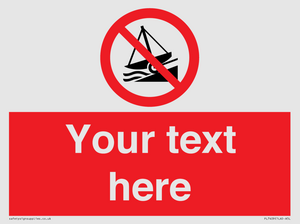 PL7409: Custom Do not launch watercraft