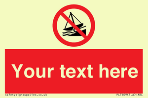PL7409: Custom Do not launch watercraft