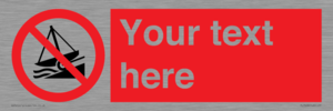 PL7409: Custom Do not launch watercraft