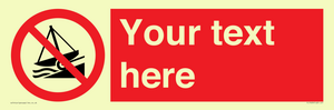 PL7409: Custom Do not launch watercraft