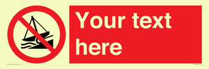 PL7409: Custom Do not launch watercraft