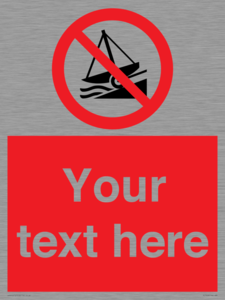 PL7409: Custom Do not launch watercraft