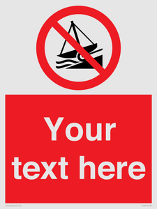 PL7409: Custom Do not launch watercraft
