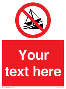 PL7409: Custom Do not launch watercraft