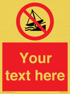 PL7409: Custom Do not launch watercraft