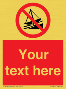 PL7409: Custom Do not launch watercraft