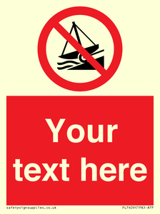 PL7409: Custom Do not launch watercraft