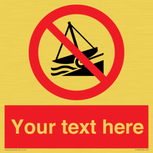PL7409: Custom Do not launch watercraft