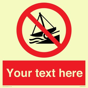 PL7409: Custom Do not launch watercraft