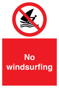 PL7447: No windsurfing